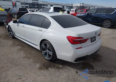 2019 BMW 740I из США, поврежденный, VIN WBA7E2C59KB454433
